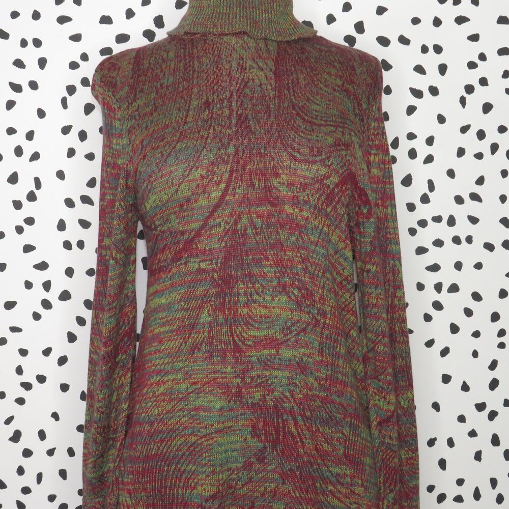 Soft Surrounding Abstract Pattern Long Sleeve Cot… - image 3